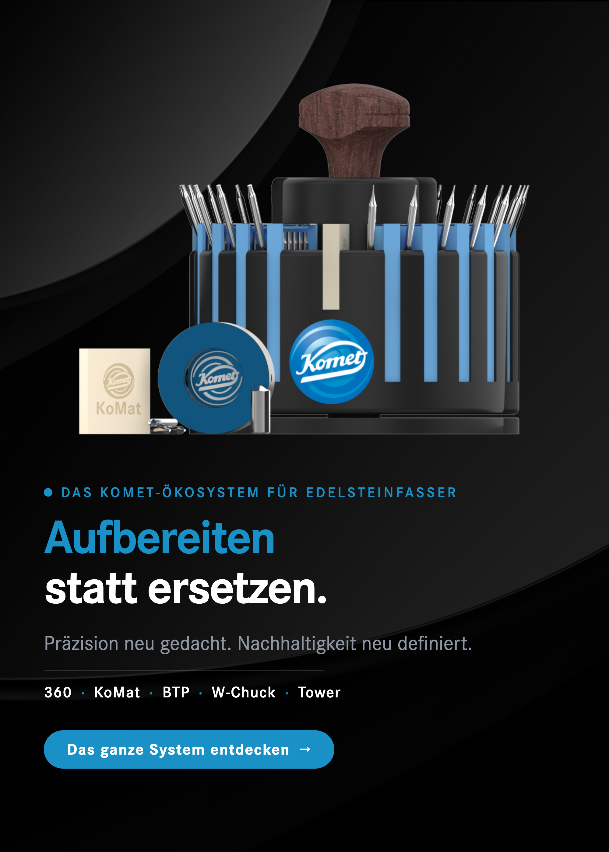 Komet Ökosystem - Aufbereiten statt ersetzen