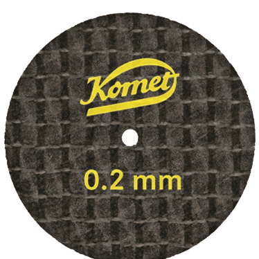 Komet Jewellery Tools , Trennscheiben, Gewebeverstärkt, für EM-Legierung