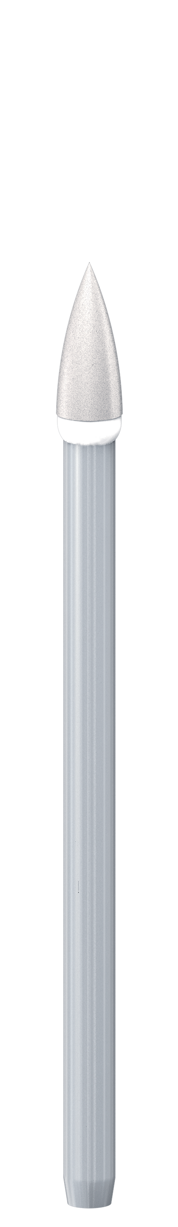 94000F | KERAMIK POLIERER DIAMANT FLAMME GRAU KURZ, fein