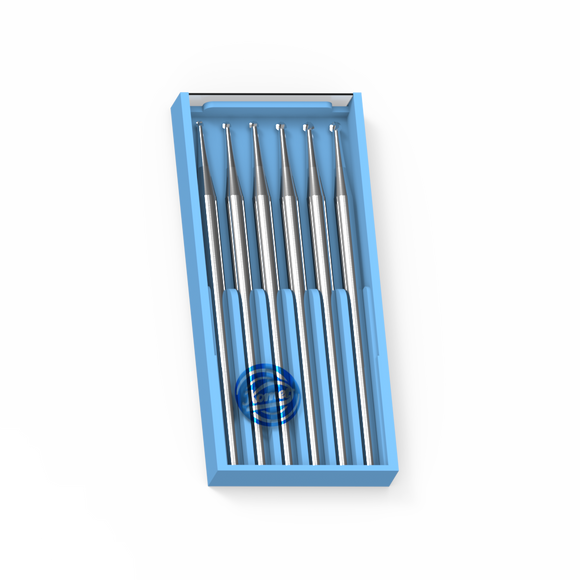 H71 | HARTMETALL FRÄSER RUND SET 2