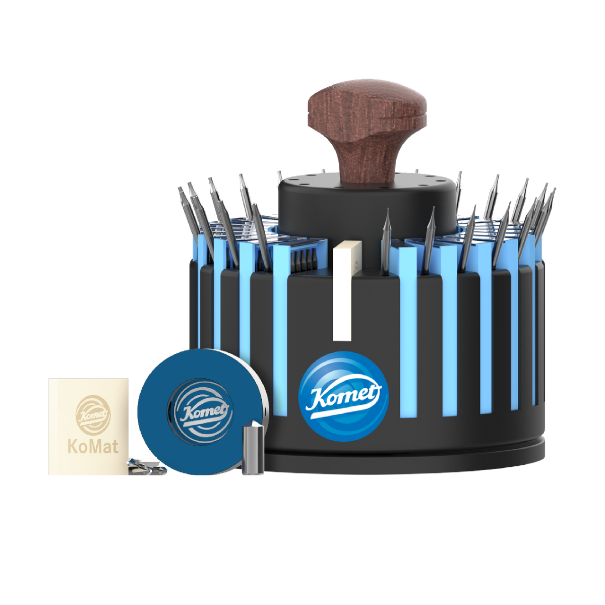 360 Launch Set with Tower, BTP assortment, W-Chuck, 360 The Sharpener and KoMat