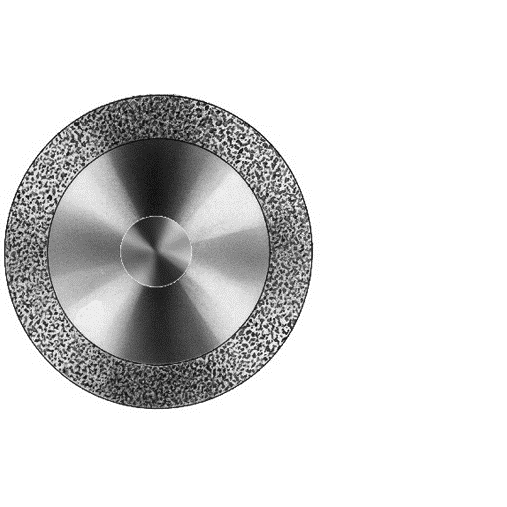 Komet Jewellery Tools , Diamant, Diamantierte Trennscheibe - Beidseitig belegt