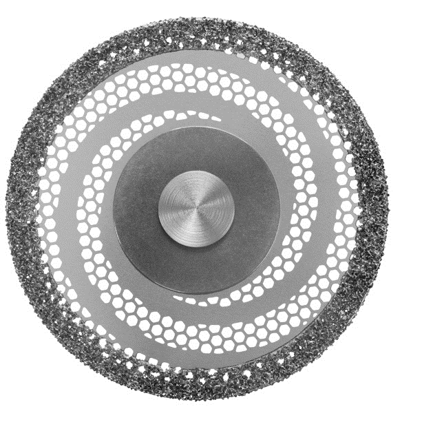 Komet Jewellery Tools , Diamant, Spiralverstärkte Netzscheibe mit extra Flansch