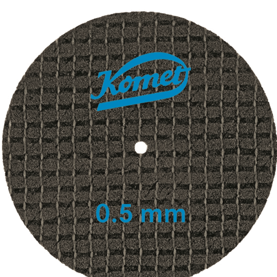 Komet Jewellery Tools , Trennscheiben, Gewebeverstärkt, für Metall-Legierungen