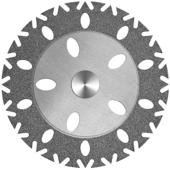 Komet Jewellery Tools , Diamant, Gezahnt, beidseitig belegt